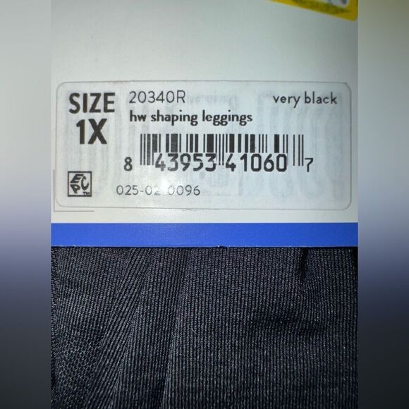 Spanx NEW High Waist Shaping Leggings in Very Black Size 1X - Picture 6 of 7